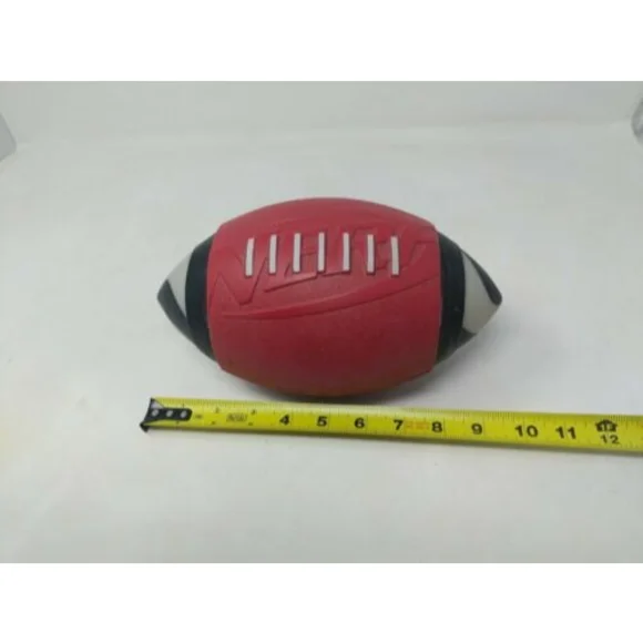 Nerf Light Up Lighted Red Rocket Pass 2008 Football Tested Working Works VTG - Picture 8 of 8